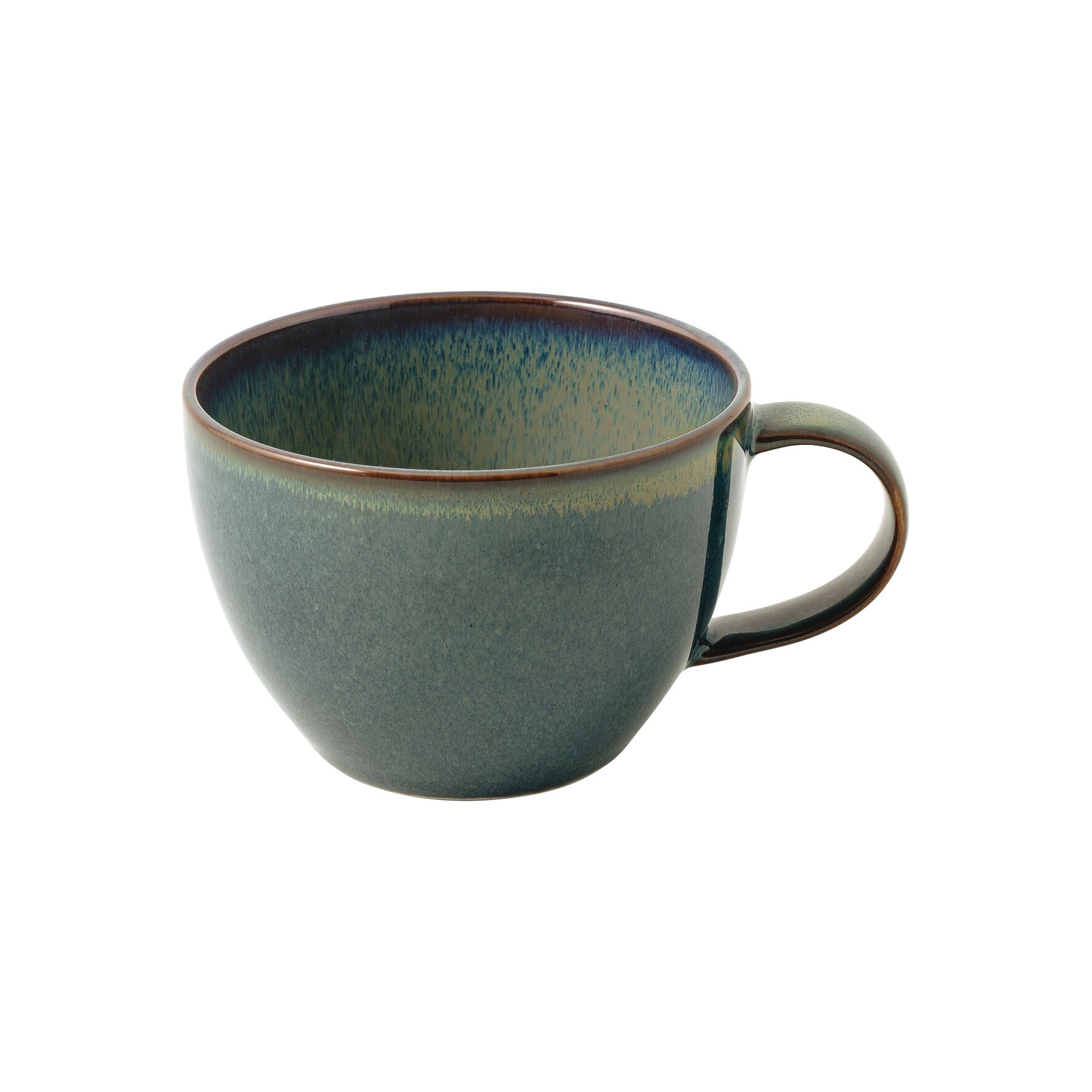 Crafted Breeze, Kaffeetasse 0,25 l blau / braun
